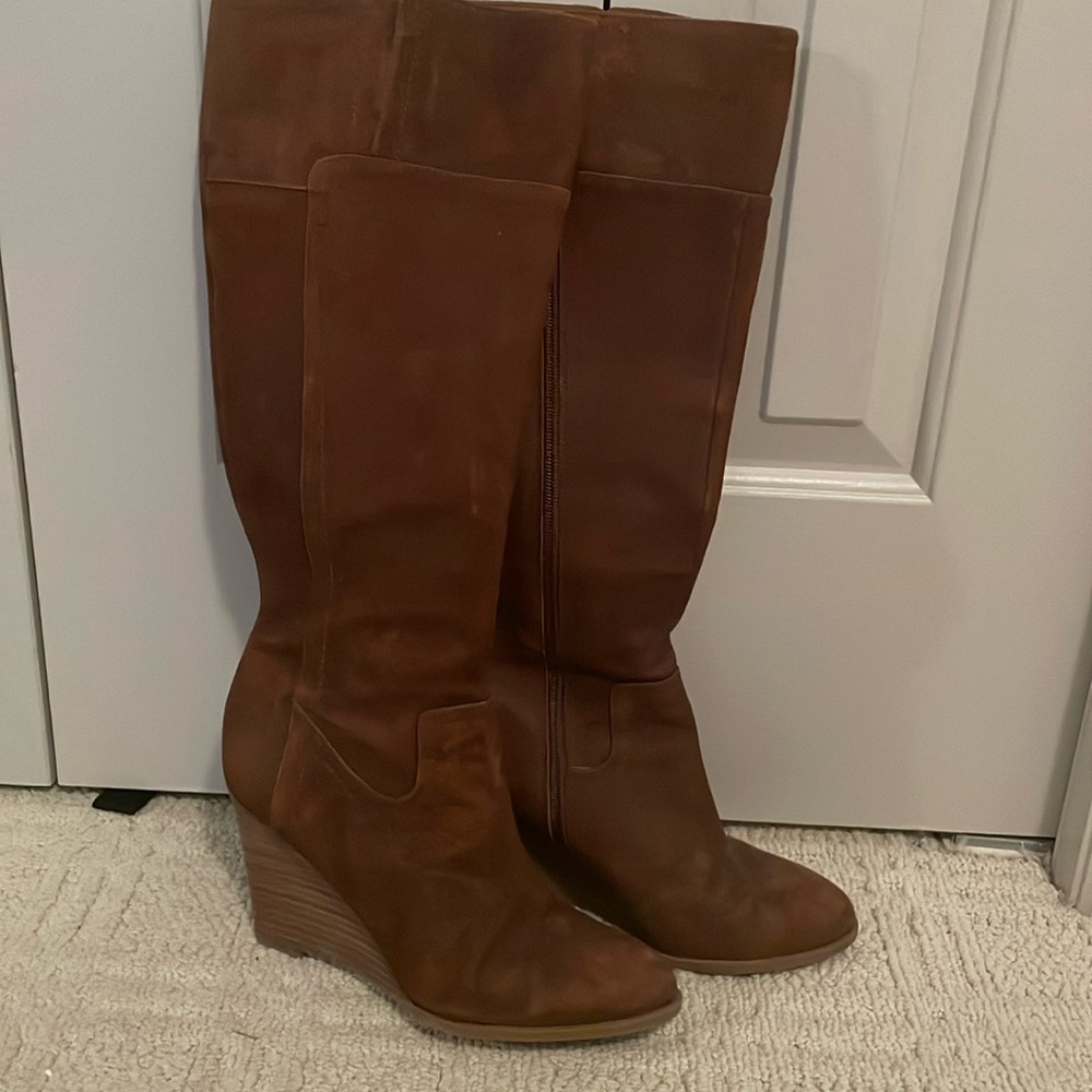 Franco Sarto Wedge Boots